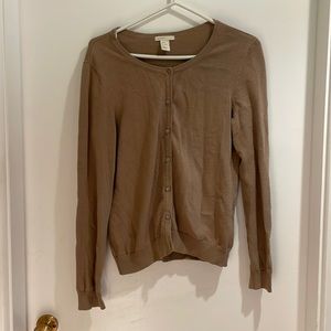 Brown light weight cardigan